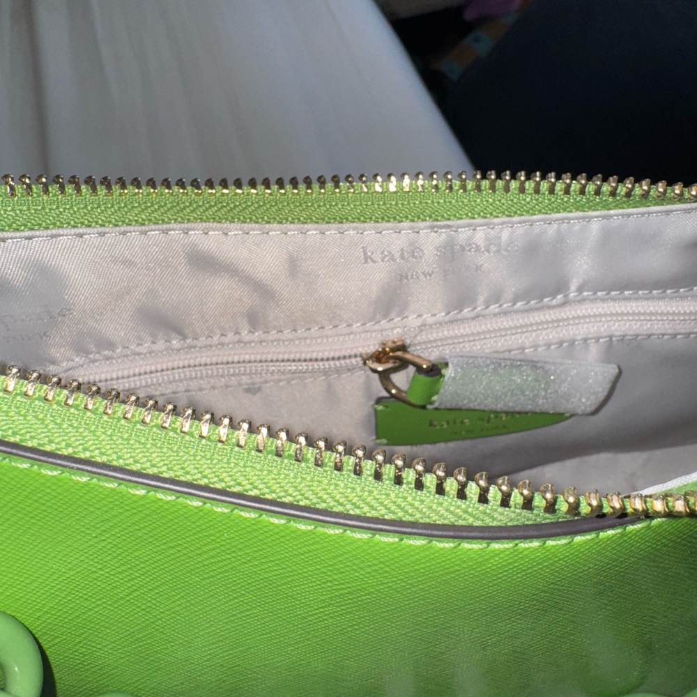 Kate Spade Lime Green Shoulder Bag - Picture 7 of 7
